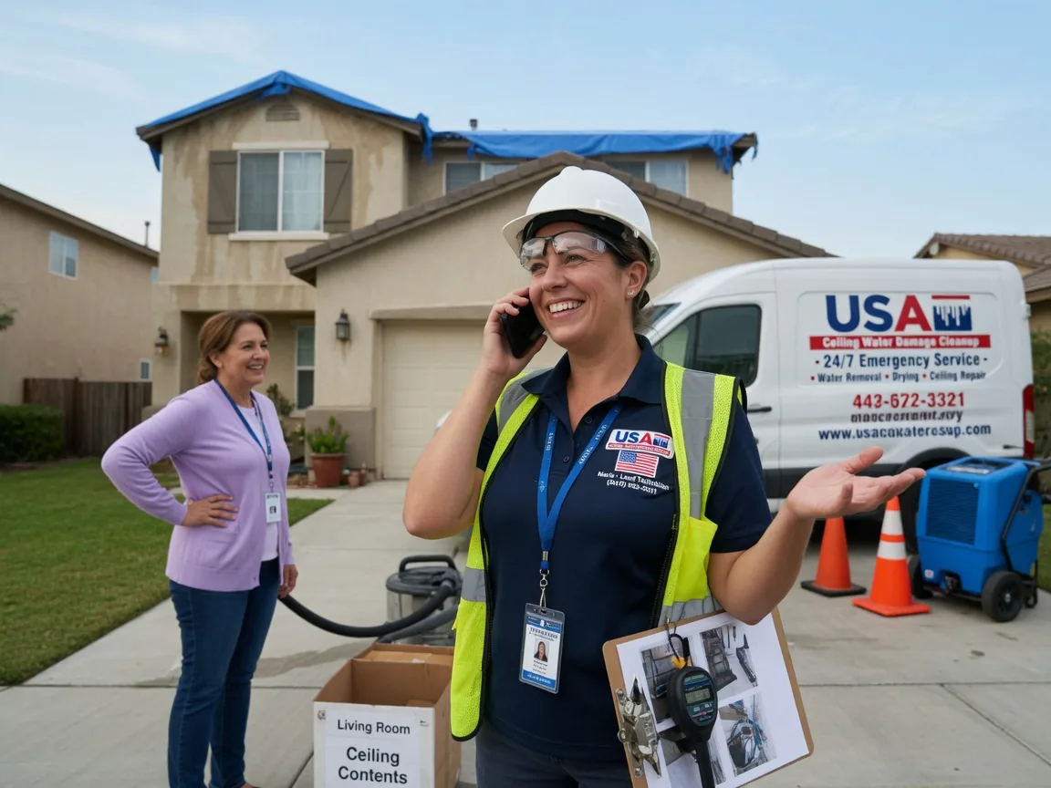 Ceiling Water Damage Restoration Malakoff, TX FAQs